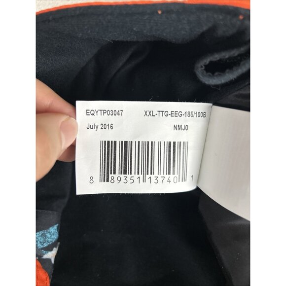 Quiksilver Pants XXL Orange Dry Flight 10K Snow Breathable Lined Winter Adult - Picture 7 of 14